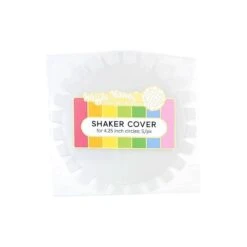 Waffle Flower Shaker Cover 4.25" Flat Circle