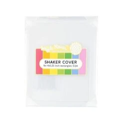 Waffle Flower Shaker Cover 4 X 5.25" Flat Rectangle