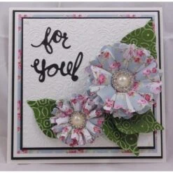 Em-bossing Fold'ers Flowers & Leaves 4.25 X 5.5 In Single Sided -Woodland Scenics Shop 05.11.16 oopsydaisy main 25103.1638381390.1280.1280