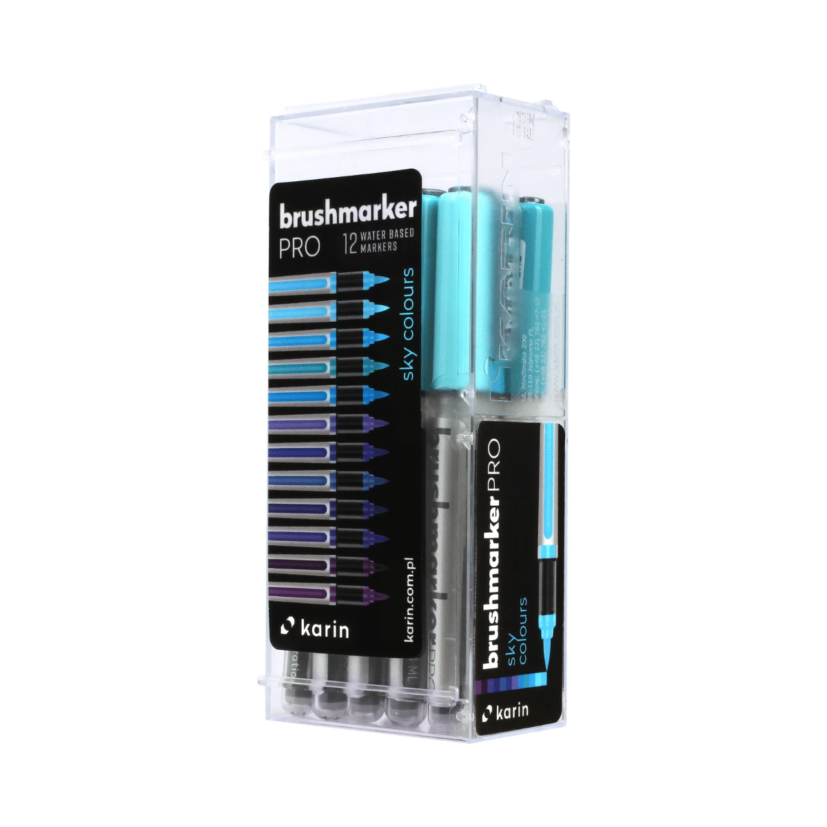 Karin Brushmarker PRO 12pc Sky Set 1 Karin Brushmarker PRO 12pc Sky Set