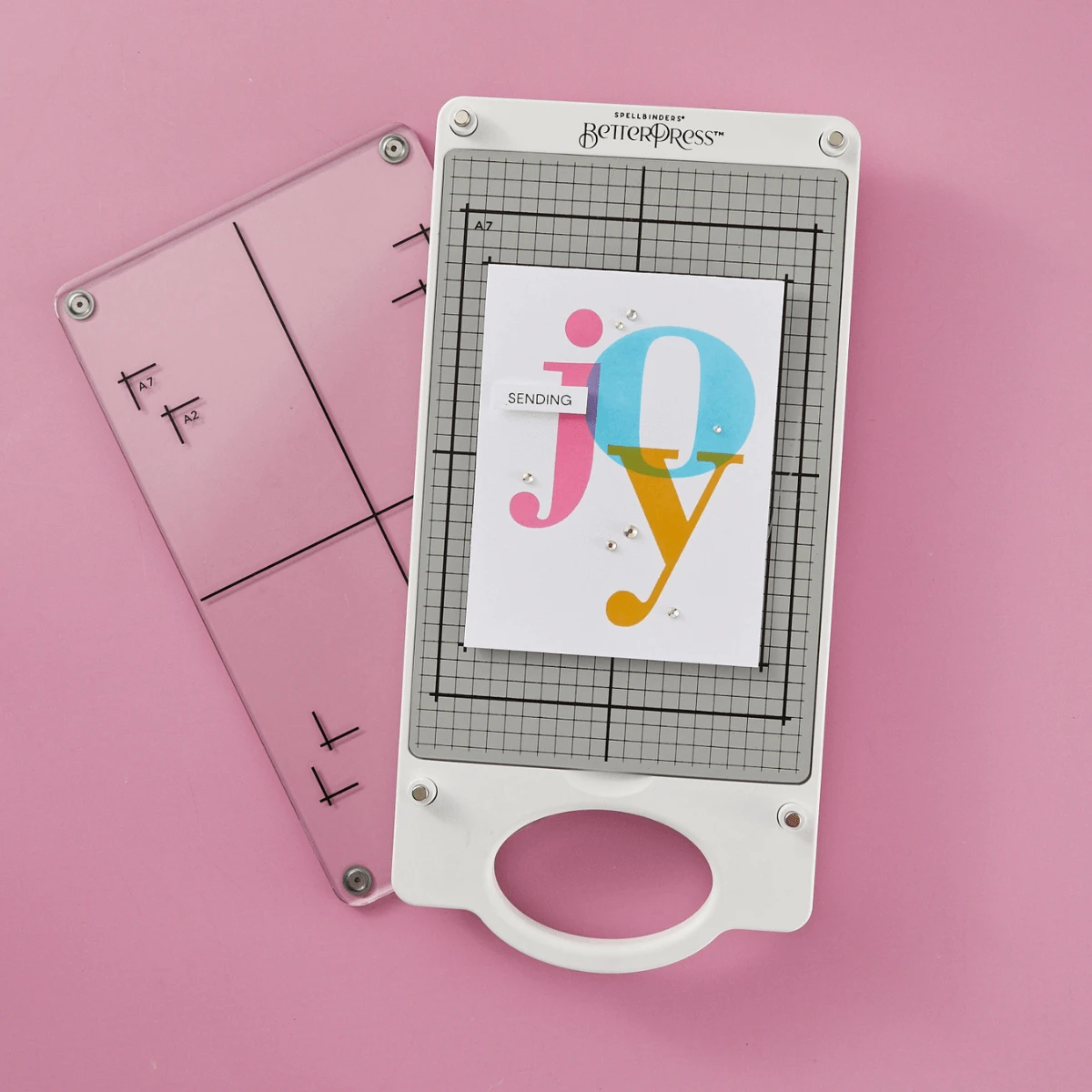 Color Mix Joy Registration Press Plates From The Home For The Holidays Collection 2 Color Mix Joy Registration Press Plates From The Home For The Holidays Collection - Image 2