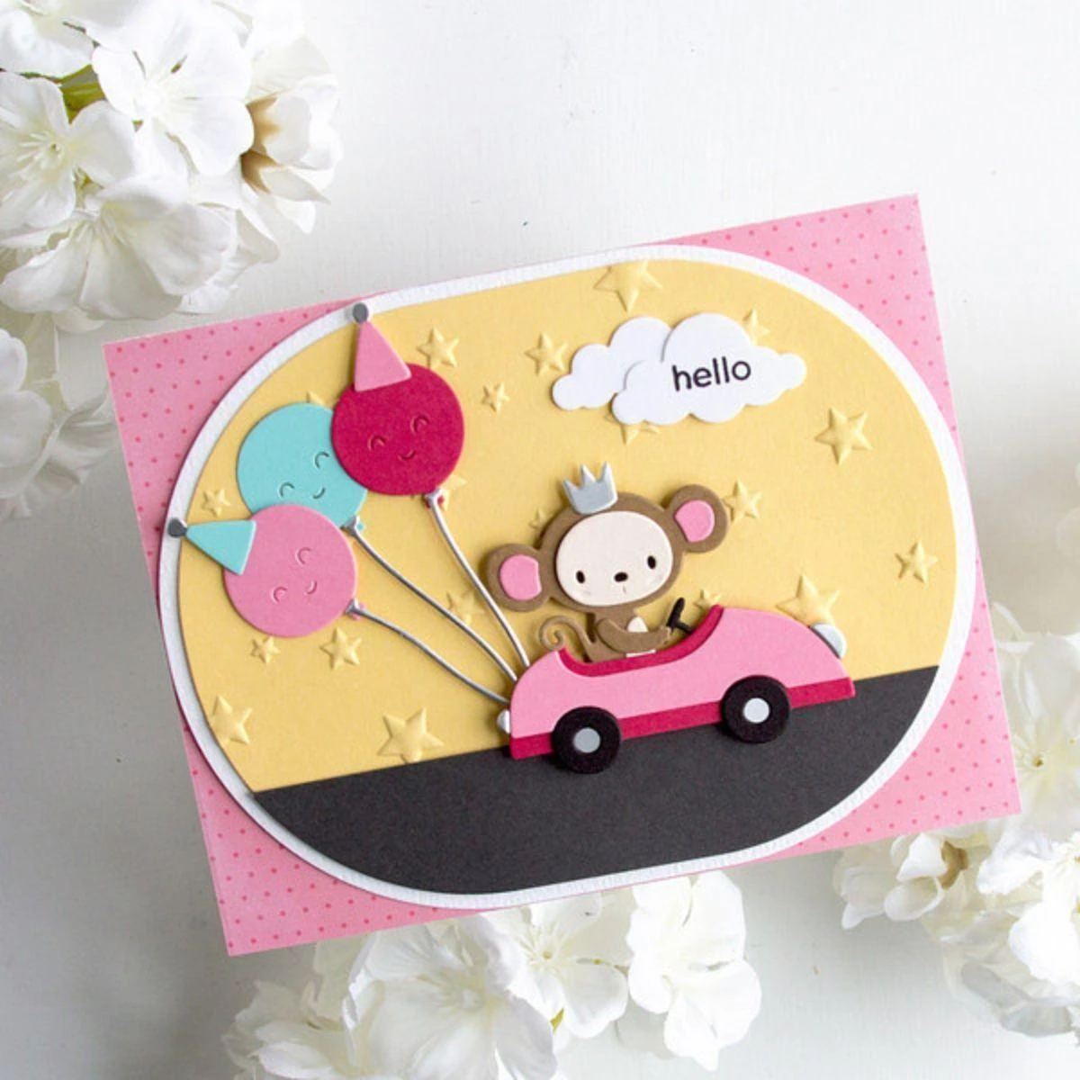 Wishing And Falling Stars 3D Embossing Folder And BetterPress Bundle From The Little Smiles Collection 8 Wishing And Falling Stars 3D Embossing Folder And BetterPress Bundle From The Little Smiles Collection - Image 8