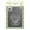 Lisa Horton Crafts - Floral Teacup 5" X 7" Embossing Folder With Die