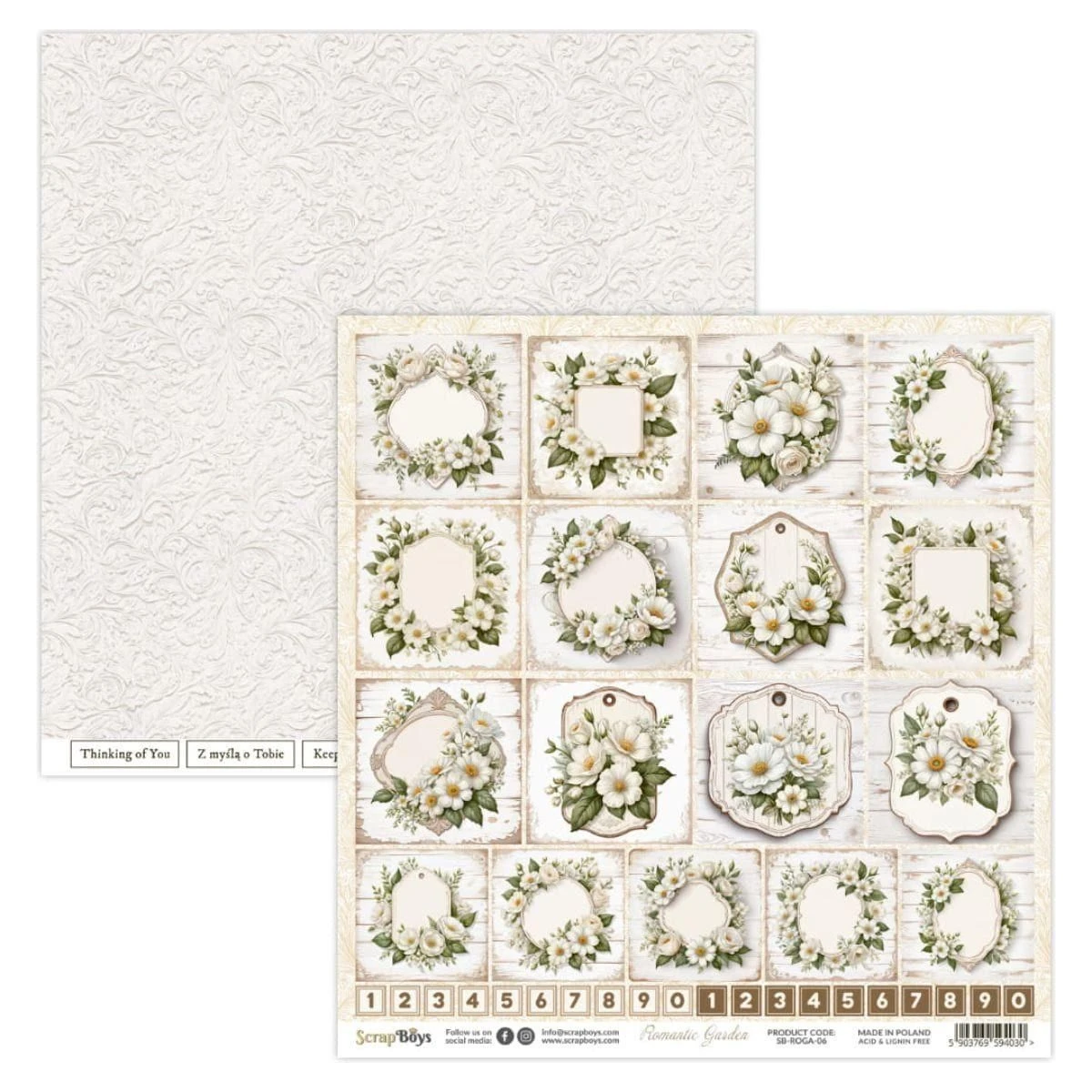 ScrapBoys - Romantic Garden 12x12 8 ScrapBoys - Romantic Garden 12x12 - Image 8