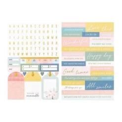 Rosie's Studio - Heartfelt Cardstock Sticker Pack