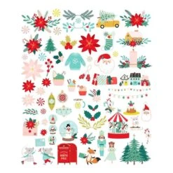 Oh Joyful Day Cardstock Diecut Ephemera From Rosie's Studio