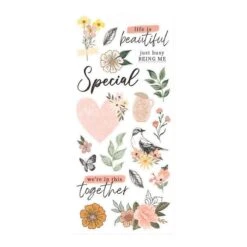 Rosie's Studio Golden Afternoon Sticker Book -Woodland Scenics Shop 168821 Golden Afternoon Sticker Book 6 Sheets Product 4