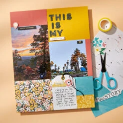 Rosie's Studio Hello It's Me! Embellishment Bundle -Woodland Scenics Shop 168837 Hello Its Me Chipboard Stickers Project 9414e298 d018 4286 8621 9686a159d2b0