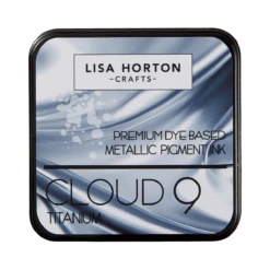 Lisa Horton Crafts Cloud 9 Metallic Ink Pad - Titanium