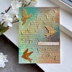 Soaring 3D Embossing Folder Embossing Folder From The Collaged Birds Collection By Dina Wakley -Woodland Scenics Shop 1 445c1100 35be 465e ae7b ff5f6935f99d