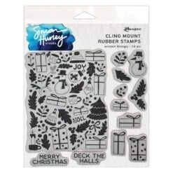 Ranger - Simon Hurley Create. Winter Things Cling Mount Rubber Stamp