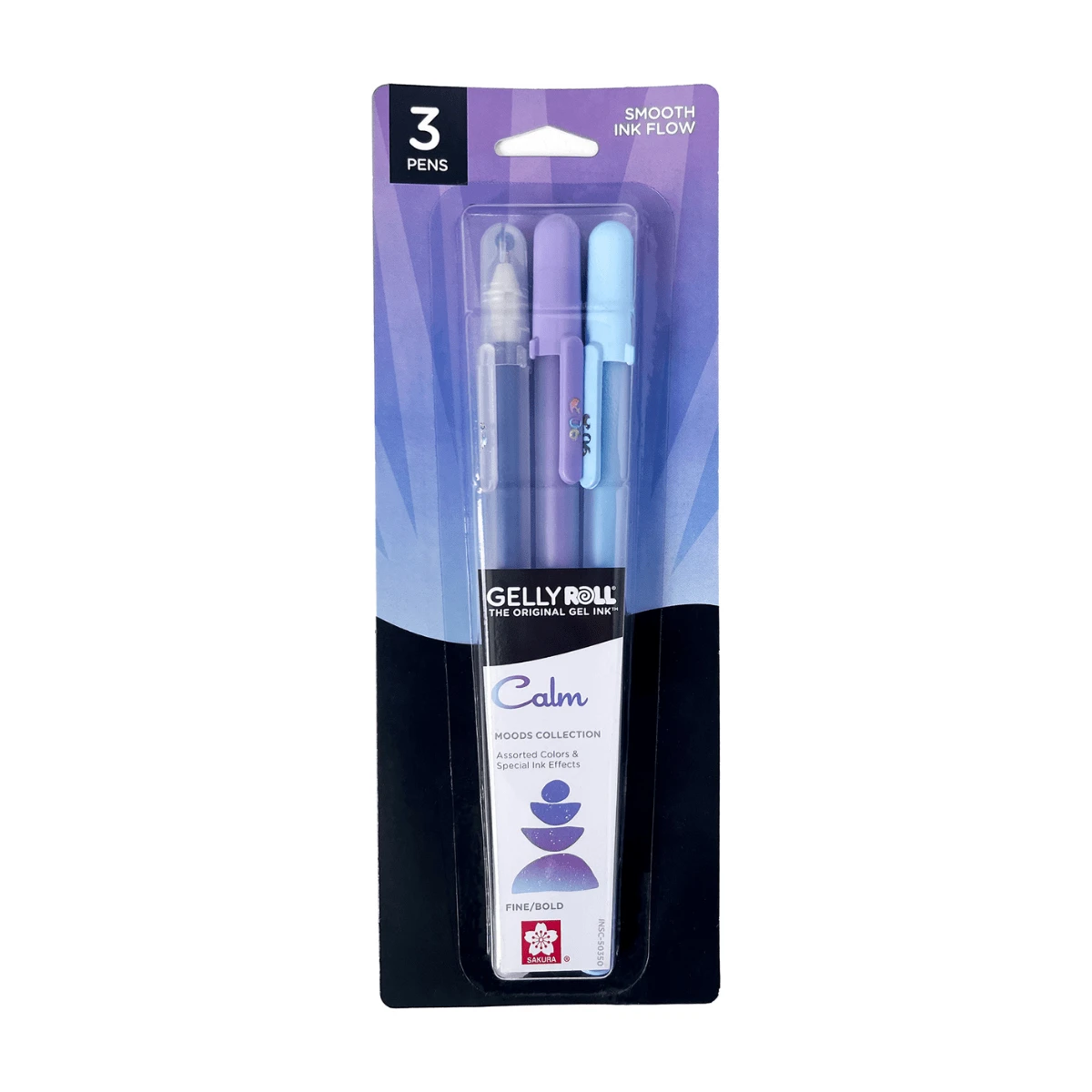 Sakura Gelly Roll Moods - Calm (Lavender Moonlight, Sky Moonlight, Marine Stardust) 1 Sakura Gelly Roll Moods - Calm (Lavender Moonlight, Sky Moonlight, Marine Stardust)