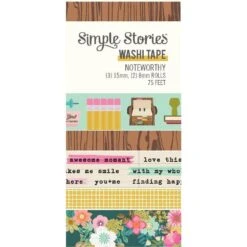 Simple Stories - Noteworthy Washi Tape