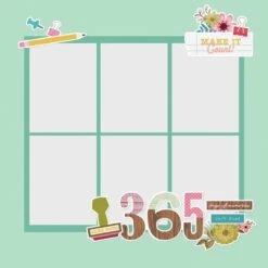 Simple Stories - Noteworthy Simple Pages Page Pieces -Woodland Scenics Shop 21330 C