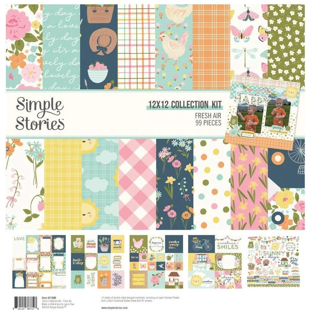Simple Stories - Fresh Air Collection Kit 1 Simple Stories - Fresh Air Collection Kit