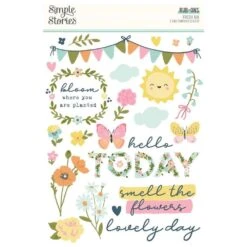 Simple Stories - Fresh Air Rub Ons