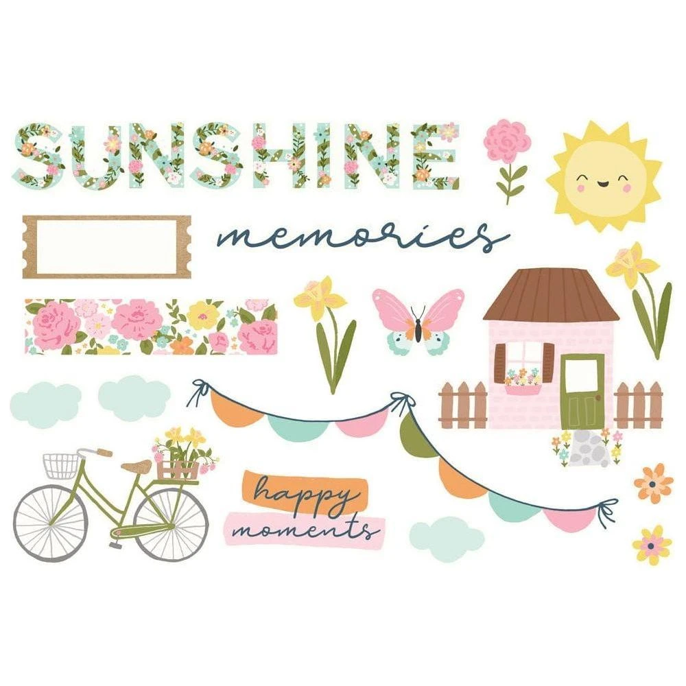 Simple Stories - Fresh Air Simple Pages Page Pieces 2 Simple Stories - Fresh Air Simple Pages Page Pieces - Image 2