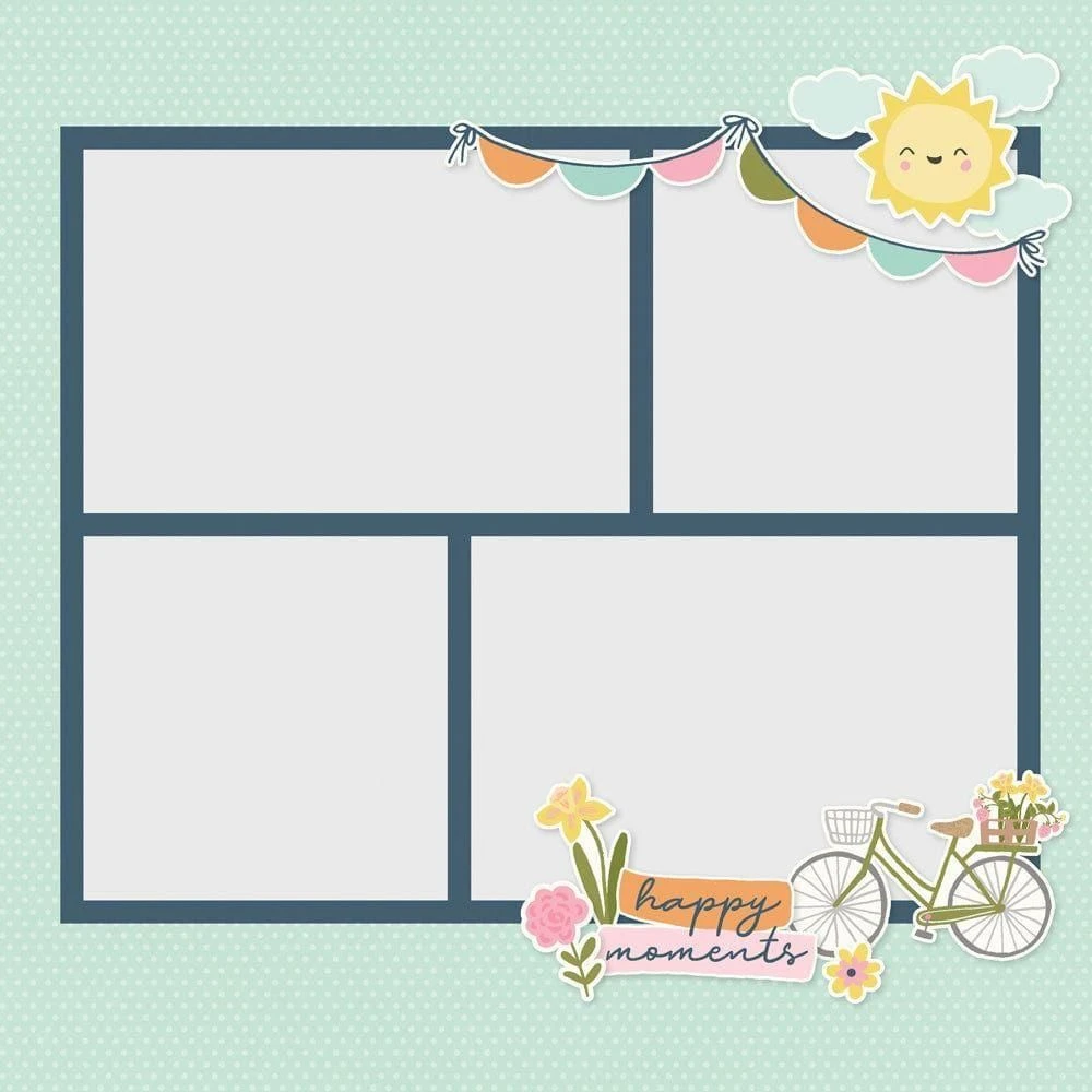 Simple Stories - Fresh Air Simple Pages Page Pieces 3 Simple Stories - Fresh Air Simple Pages Page Pieces - Image 3