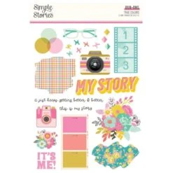 Simple Stories - True Colors Rub Ons