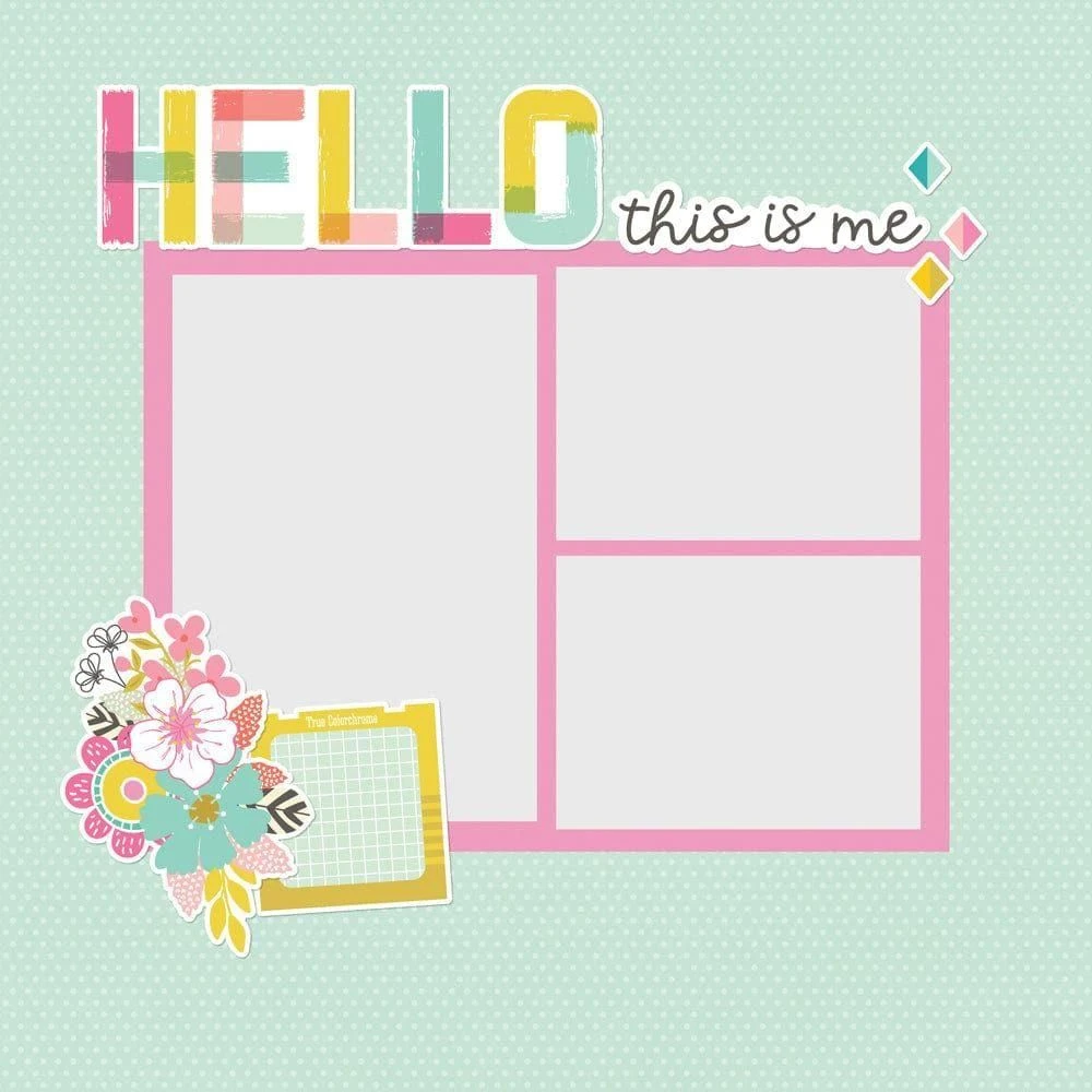 Simple Stories - True Colors Simple Pages Page Pieces 3 Simple Stories - True Colors Simple Pages Page Pieces - Image 3