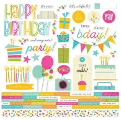 Simple Stories - Birthday Collection Kit -Woodland Scenics Shop 21906