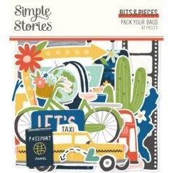 Simple Stories - Pack Your Bags Bits & Pieces