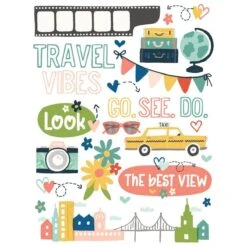 Simple Stories - Pack Your Bags Rub Ons -Woodland Scenics Shop 22121 PackYourBags RubOns 02