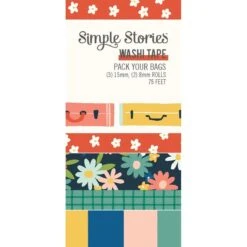 Simple Stories - Pack Your Bags Washi Tape