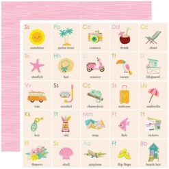 Simple Stories - Just Beachy Collection Kit -Woodland Scenics Shop 22308 L