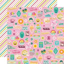 Simple Stories - Just Beachy Collection Kit -Woodland Scenics Shop 22309 L