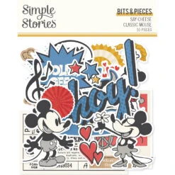Simple Stories Say Cheese Classic Mouse - Bits & Pieces