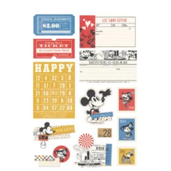 Simple Stories Say Cheese Classic Mouse - Sticker Book 27 Simple Stories Say Cheese Classic Mouse - Sticker Book -Woodland Scenics Shop 23421 SCClassicMouse StickerBookL 11