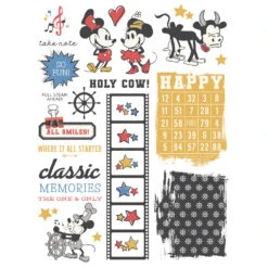 Simple Stories Say Cheese Classic Mouse - Rub Ons -Woodland Scenics Shop 23424 SCClassicMouse RubOns 01