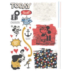 Simple Stories Say Cheese Classic Mouse - Rub Ons -Woodland Scenics Shop 23424 SCClassicMouse RubOns 02