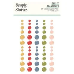 Simple Stories - Say Cheese Classic Pooh Glossy Enamel Dots