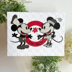 Say Cheese Classic Mouse Character Die Bundle From The Say Cheese Classic Mouse Collection -Woodland Scenics Shop 24 SteamboatWillieDuo Frame Sentiments ClassicMouseAlphabet card2 WTPw