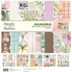 Simple Stories - Simple Vintage Flower Shoppe Collection Kit
