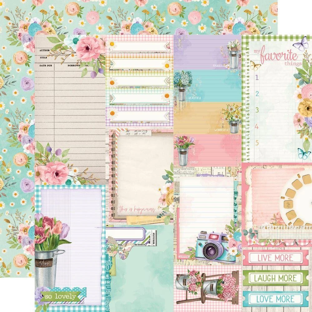 Simple Stories - Simple Vintage Flower Shoppe Collection Kit 9 Simple Stories - Simple Vintage Flower Shoppe Collection Kit - Image 9