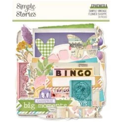 Simple Stories - Simple Vintage Flower Shoppe Ephemera