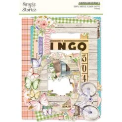 Simple Stories - Simple Vintage Flower Shoppe Chipboard Frames
