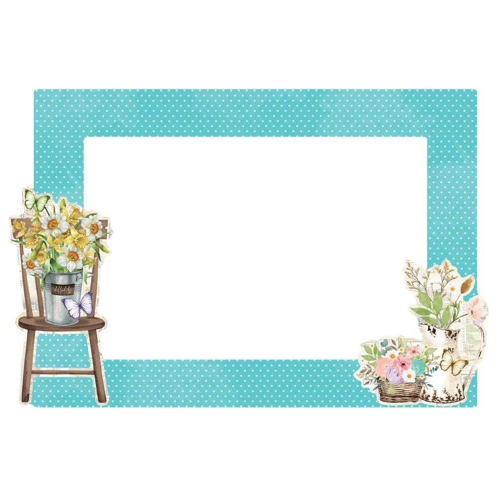 Simple Stories - Simple Vintage Flower Shoppe Chipboard Frames 3 Simple Stories - Simple Vintage Flower Shoppe Chipboard Frames - Image 3