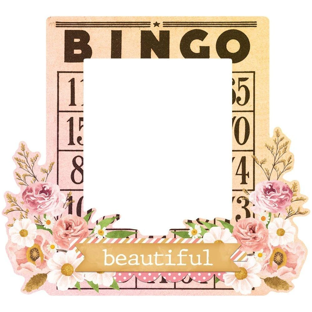 Simple Stories - Simple Vintage Flower Shoppe Chipboard Frames 4 Simple Stories - Simple Vintage Flower Shoppe Chipboard Frames - Image 4