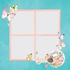 Simple Stories - Simple Vintage Flower Shoppe Simple Pages Page Pieces -Woodland Scenics Shop 24232 SVFlowerShoppe PagePieces LAYOUT2