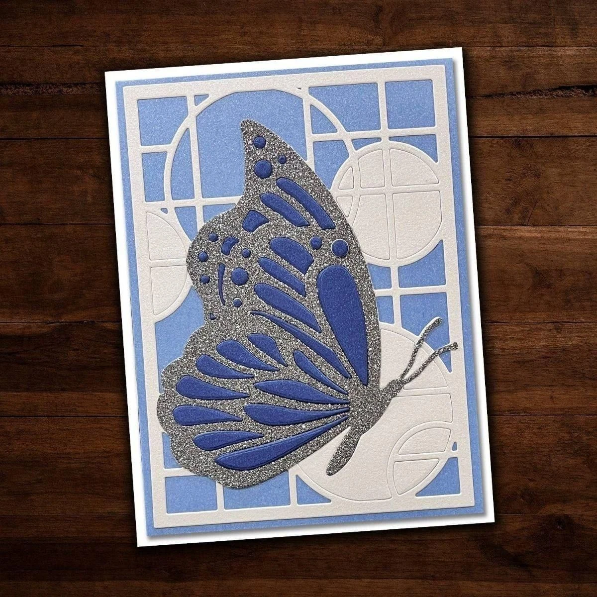 Paper Rose - Geo Butterfly Coverplate Metal Cutting Die 2 Paper Rose - Geo Butterfly Coverplate Metal Cutting Die - Image 2