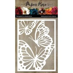 Paper Rose - Butterfly Coverplate Metal Cutting Die