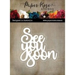 Paper Rose - See You Soon Metal Cutting Die