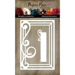 Paper Rose - Flourish Coverplate Metal Cutting Die