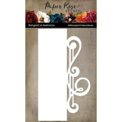 Paper Rose - Flourish Border 1 Metal Cutting Die