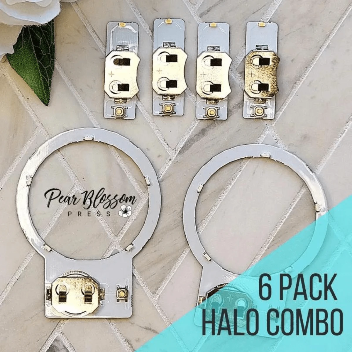 Pear Blossom Press - Halo Lights Combo Pack (2 Halo And 4 One Lights) 9 Pear Blossom Press - Halo Lights Combo Pack (2 Halo And 4 One Lights) - Image 9