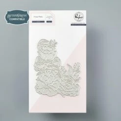 PinkFresh Studio Camellias Press Plate